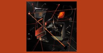 Portada del álbum de estudio Ricochet de la banda estadounidense Rise Against del año 2025