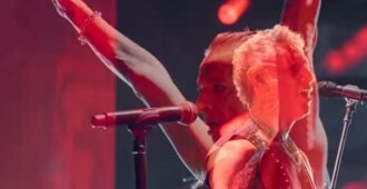 Imagen de la película Depeche Mode: M de la banda inglesa Depeche Mode del año 2025