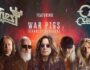 Imagen promocional del músico inglés Ozzy Osbourne y la banda inglesa Judas Priest para version benéfica de la canción War Pigs de Black Sabbath del año 2025