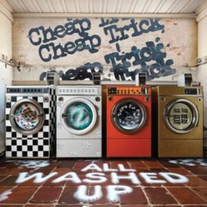 Portada del álbum de estudio All Washed Up de la banda estadounidense Cheap Trick del año 2025 