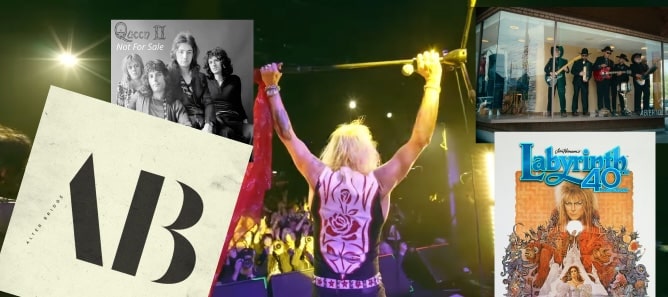 Alter Bridge, David Bowie, Queen, Jumbo, Michael Monroe