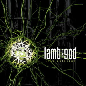 Portada del álbum de estudio Into Oblivion de la banda estadounidense Lamb of God del año 2026