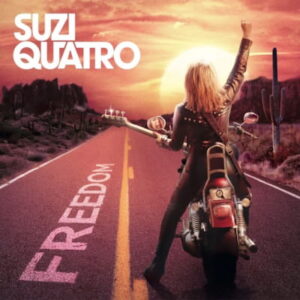 Portada del álbum de estudio Freedom de la artista estadounidense Suzi Quatro del año 2026