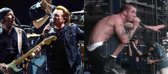 Desde U2 hasta Pantera