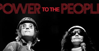 Imagen: Parte del arte promocional de Power To The People: John & Yoko Live in NYC del año 2026