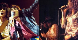 The Rolling Stones y Deep Purple