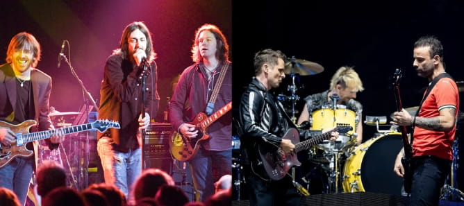 Desde The Black Crowes hasta Muse