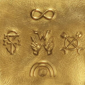 Portada del álbum de estudio Weezer (Gold Album) de la banda estadounidense Weezer del año 2026